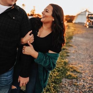 Vici, Flawless, Size L, shimmering emerald green cardigan. Dolman sleeves.